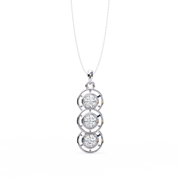Round Trio Pendant